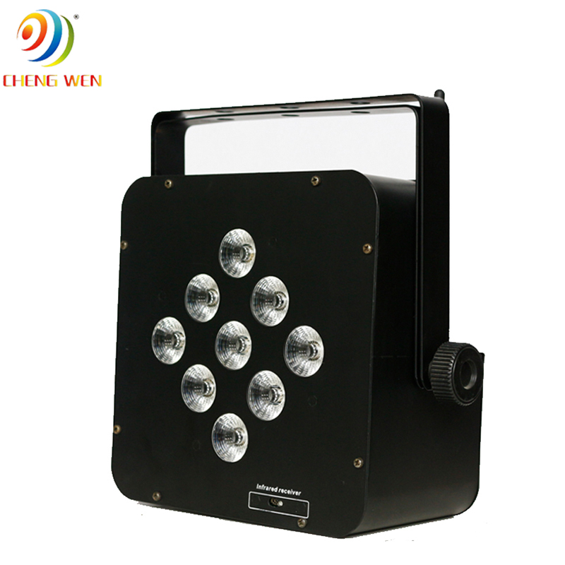 9PCS  4IN1 ,5IN1 ,6IN1  Wireless DMX&Battery Par